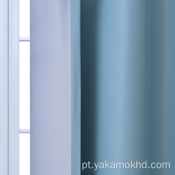 Cortinas Ombre Azul Claro